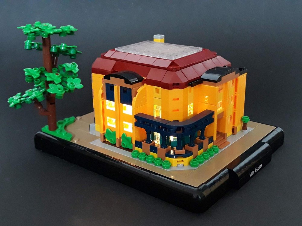 LEGO MOC Villa Esche - Chemnitz by Rauy | Rebrickable - Build with LEGO