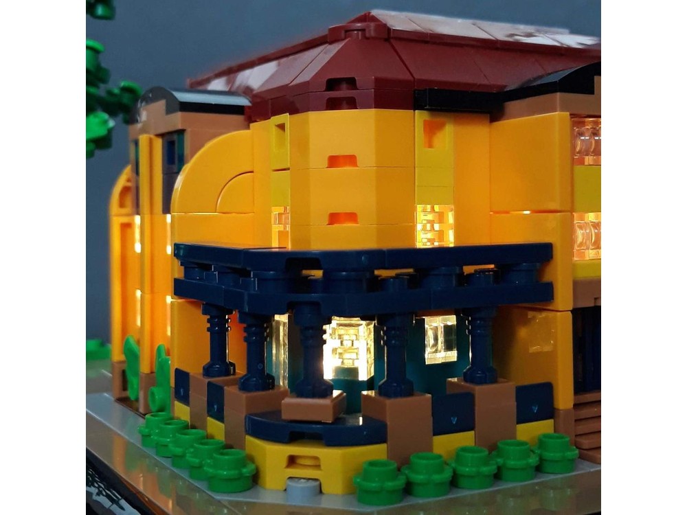 LEGO MOC Villa Esche - Chemnitz by Rauy | Rebrickable - Build with LEGO
