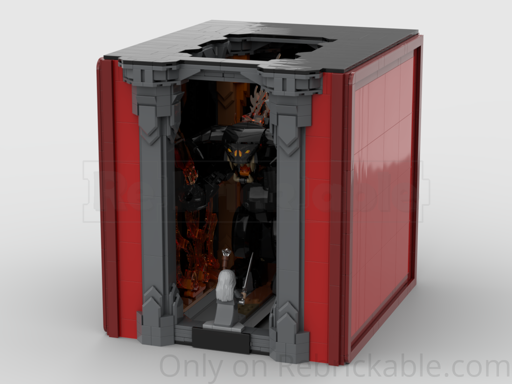 10367 Balrog Book Nook Red Book of Westmarch Edition