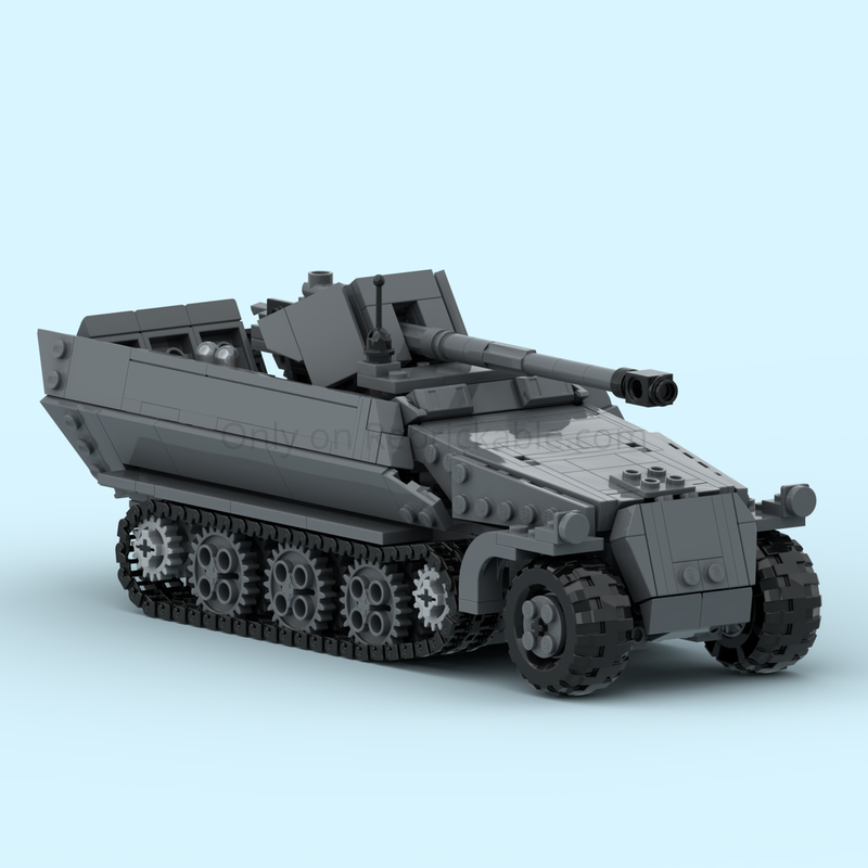 LEGO MOC-233036 SD KFZ.251 Halftrack by BespokeLegoDesigns