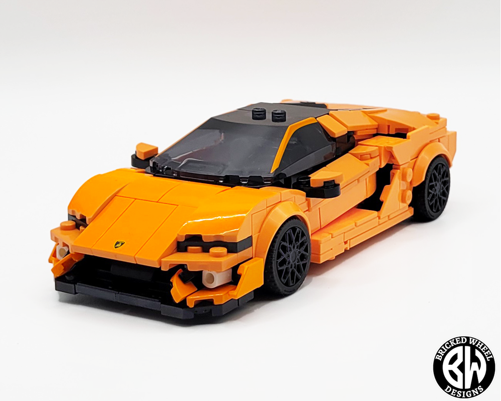 LEGO MOC Lamborghini Temerario by BrickedWheel | Rebrickable