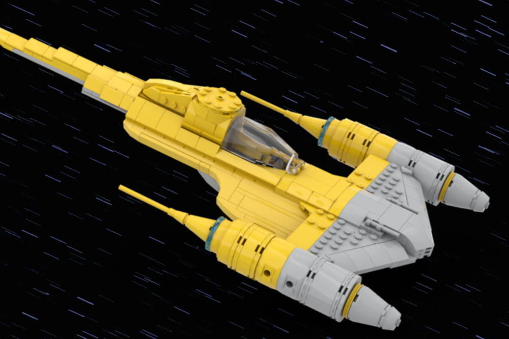 LEGO MOC N-1 Starfighter by Delta_38 | Rebrickable - Build with LEGO