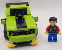 Tooned Dodge Challenger SRT Hellcat & Banana Bumper Tooning Lift