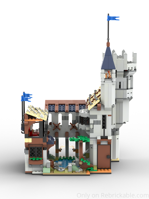 Medieval Horse Knight Castle – Alternative Build