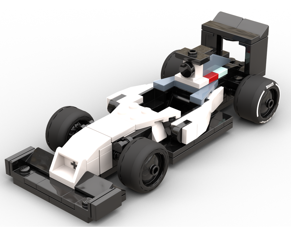 LEGO MOC-233332 Williams-Mercedez FW38 by Goldblast | Rebrickable ...