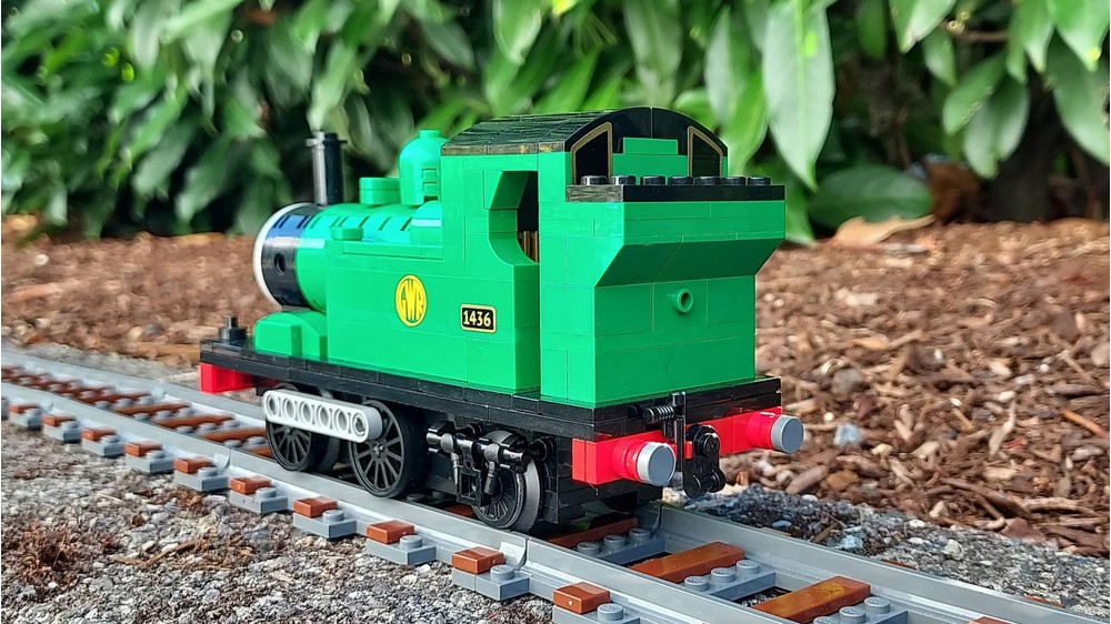 LEGO MOC-233339 Oliver the Western Engine by WoodenToby