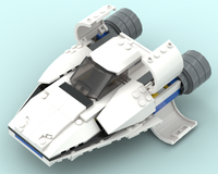 A wing alternative build MOC (set Space Shuttle explorer 31066)