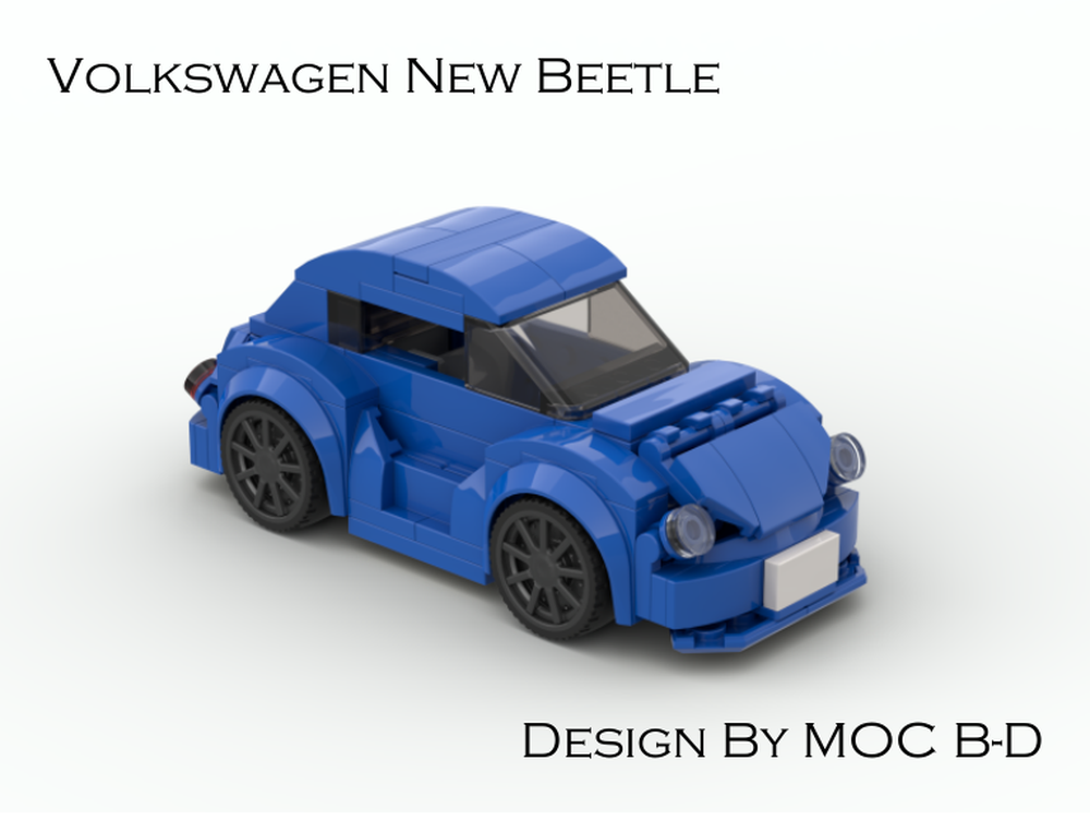 LEGO MOC-233382 Volkswagen New Beetle by MOC B-D | Rebrickable - Build ...
