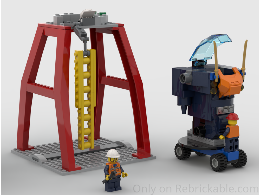 LEGO MOC-233442 Mech Factory by MateBricks915 | Rebrickable - Build ...