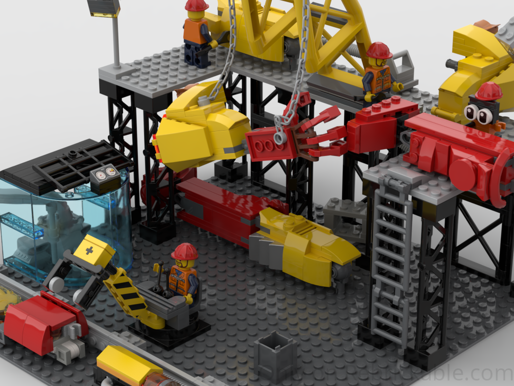 LEGO MOC-233442 Mech Factory by MateBricks915 | Rebrickable - Build ...