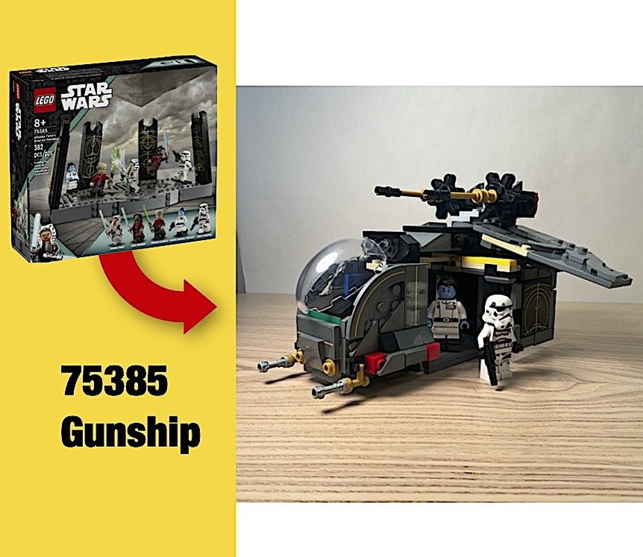LEGO MOC-233627 (75385) Gunship by NimilesBot | Rebrickable