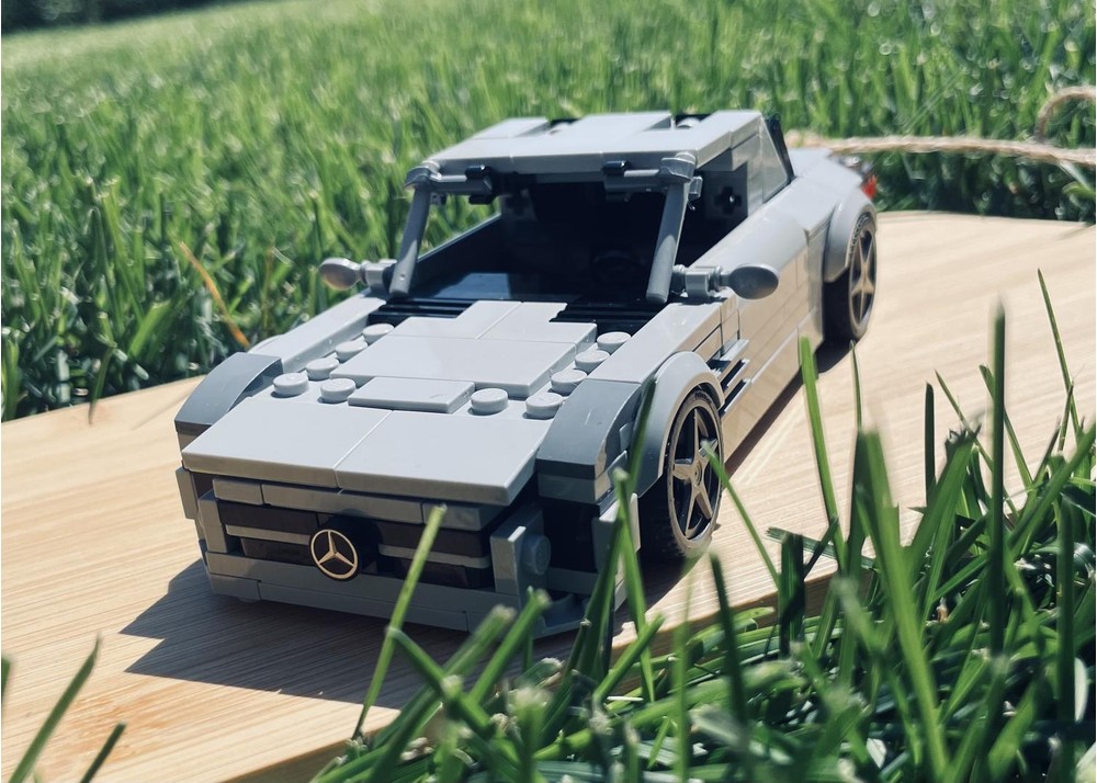 LEGO MOC Mercedes-Benz SLS AMG by SoumyaS77 | Rebrickable - Build with LEGO