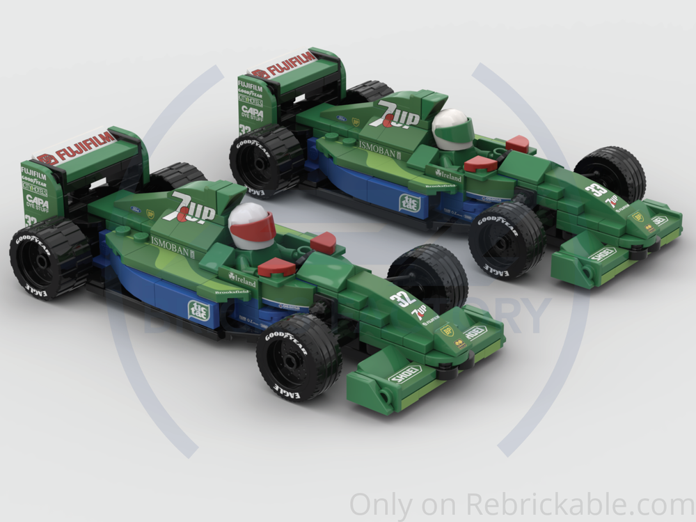 LEGO MOC-233671 F1 Jordan 191 by Pit Lane Bricks Factory