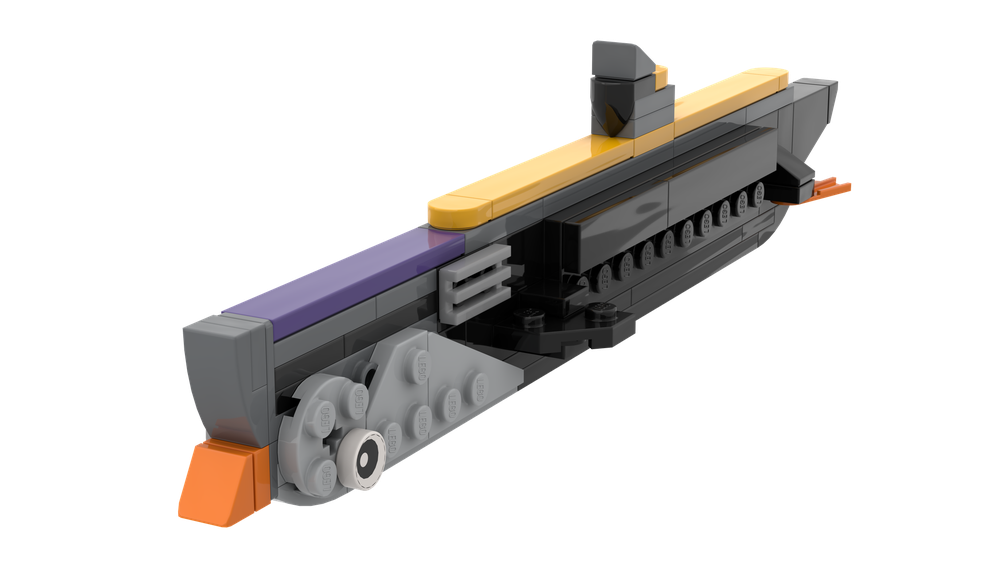 LEGO MOC-233733 Classic TV Series 66 Penguin Sub Micro Scale by ...