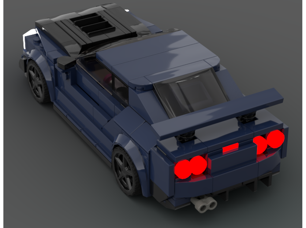 LEGO MOC-233753 nissan gt-r r34 by RacerBricks | Rebrickable - Build ...