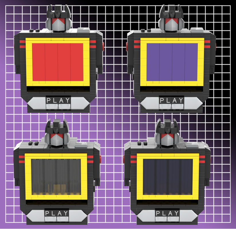 LEGO MOC-233775 Soundblaster - The upgraded version of Soundwave