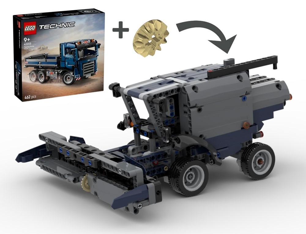 LEGO MOC 42203 Titan Harvester by XaeroZKota | Rebrickable - Build with ...