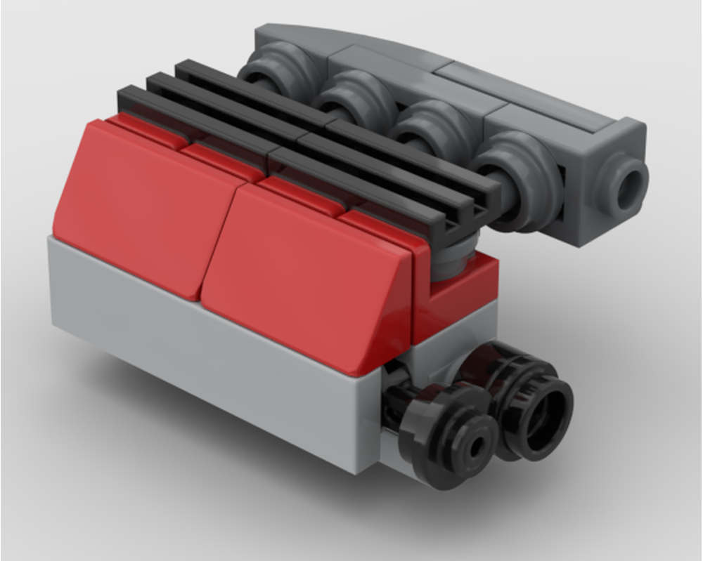 LEGO MOC-233848 2.4L K24 Engine by SRT-8 | Rebrickable - Build with LEGO