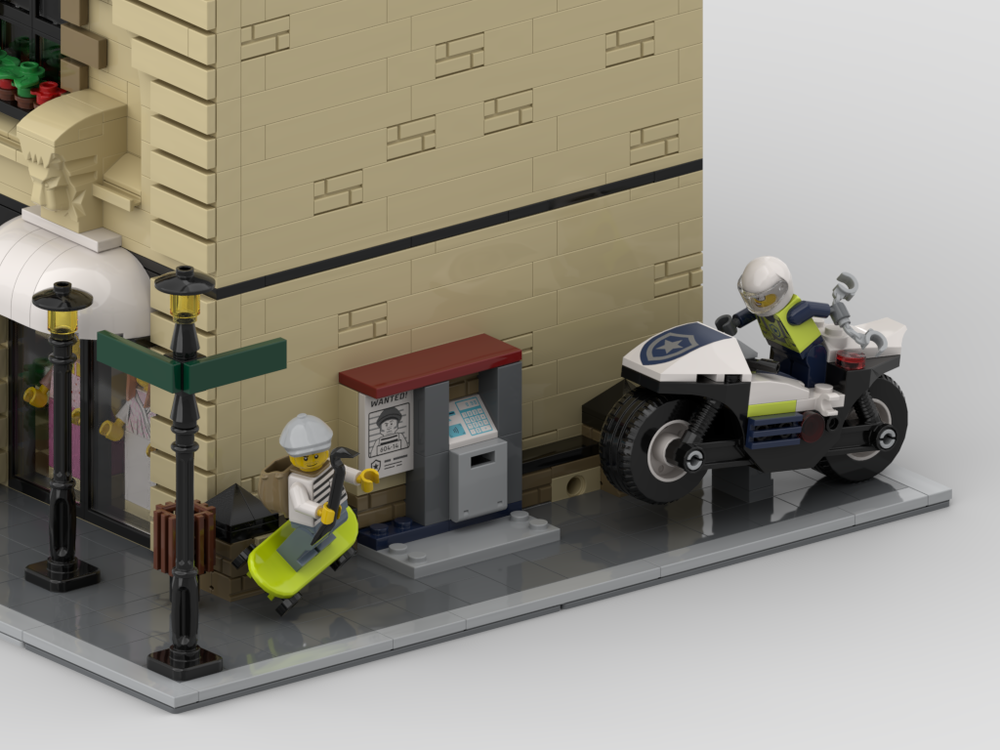 LEGO MOC Modular Display for set 60455 - Turn every modular model into ...
