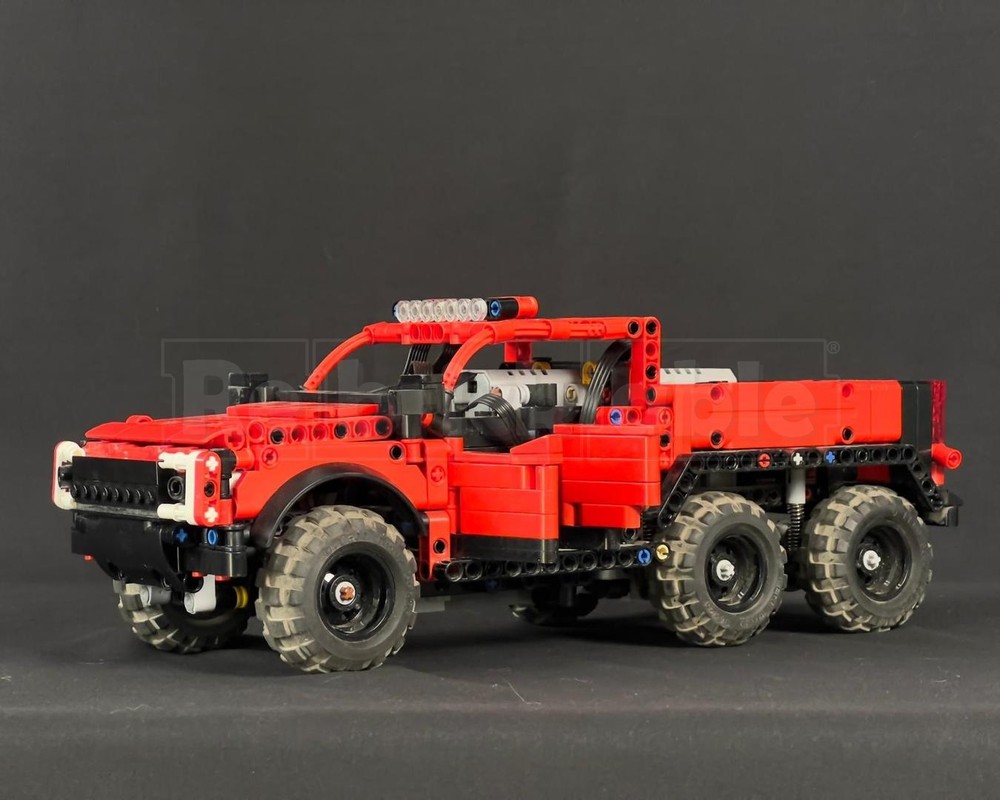 LEGO MOC-233874 1:16 Hennessey Velociraptor 6x6 (4x6) by