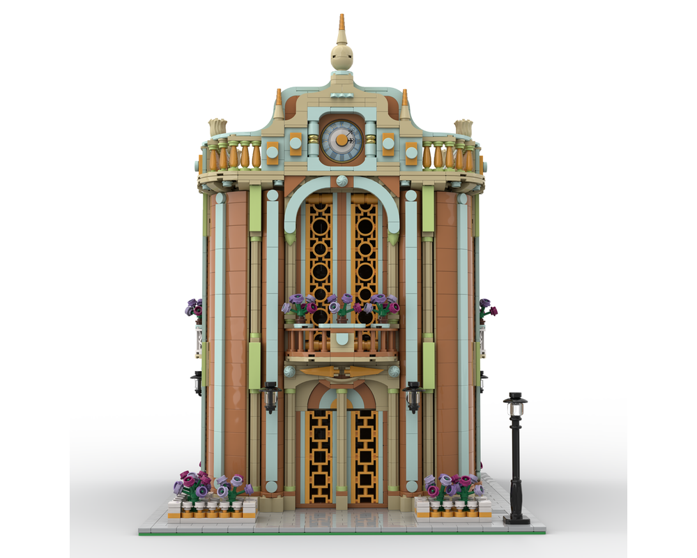 LEGO MOC-233882 MODULAR IX by @lucapetraglia.it | Rebrickable - Build ...