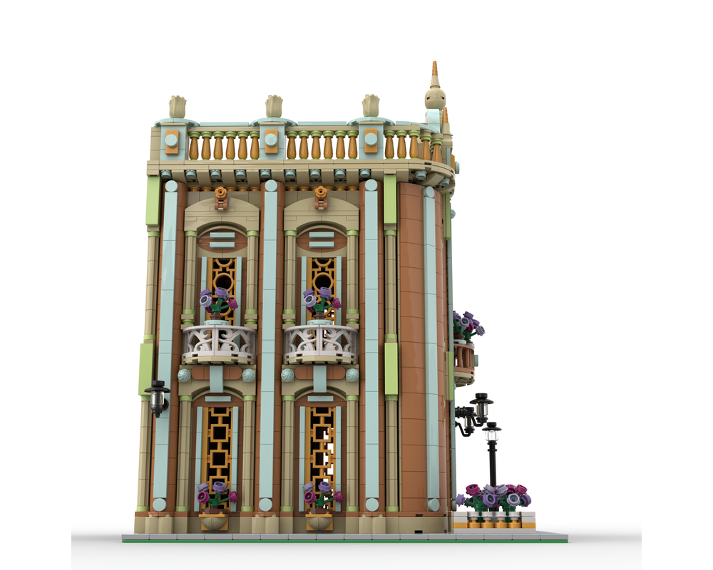 LEGO MOC MODULAR IX by @lucapetraglia.it | Rebrickable - Build with LEGO