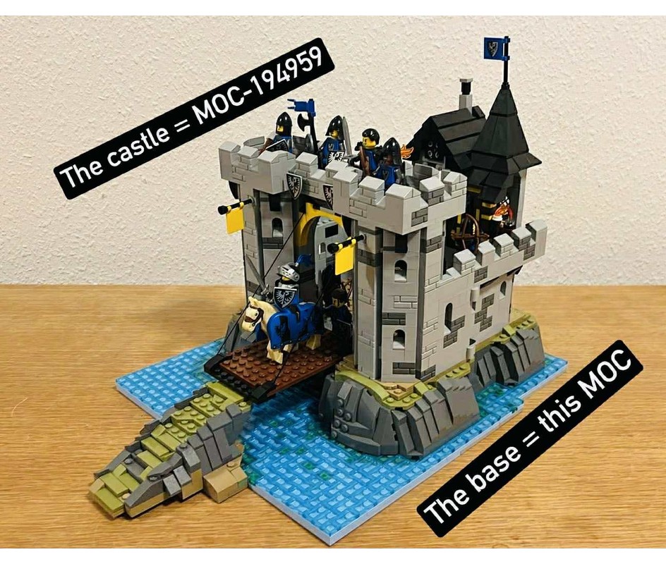 LEGO MOC-233910 Base for 6074-redux by Jakob_ | Rebrickable - Build ...