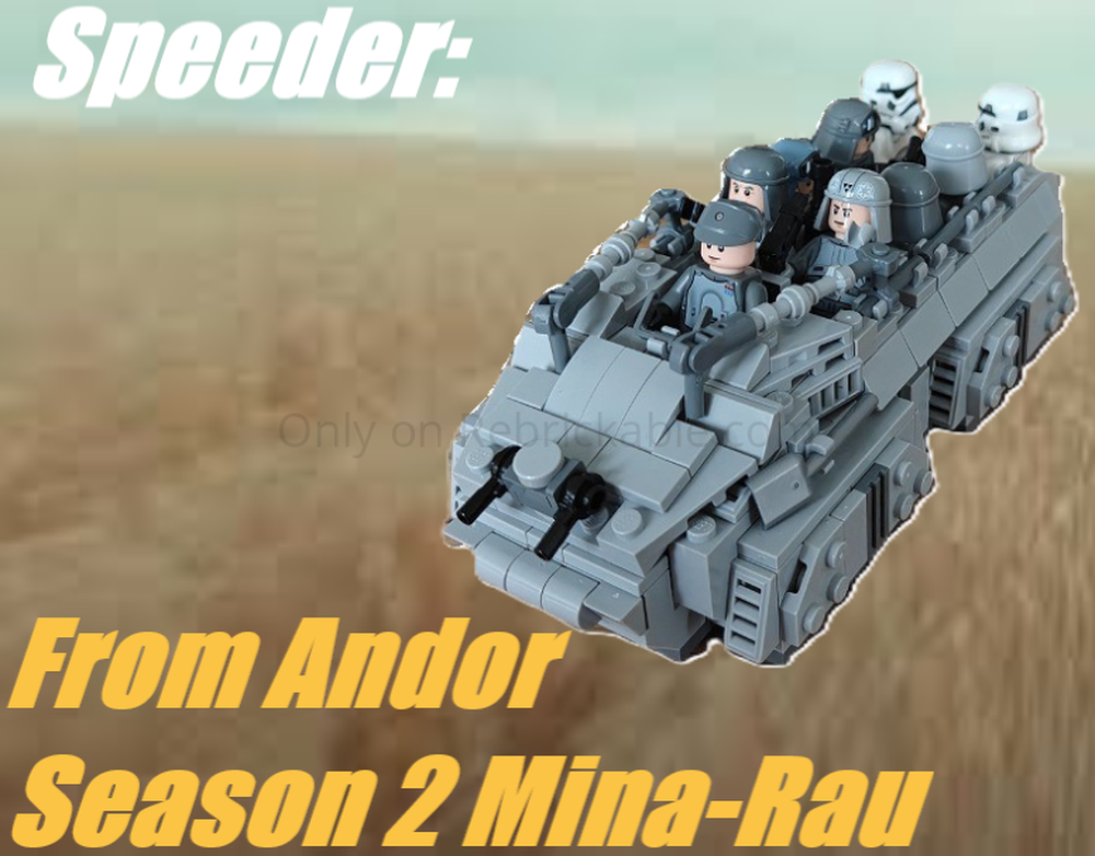LEGO MOC Imperial Transport Speeder (Mina Rau) by Nimbuzbricks ...