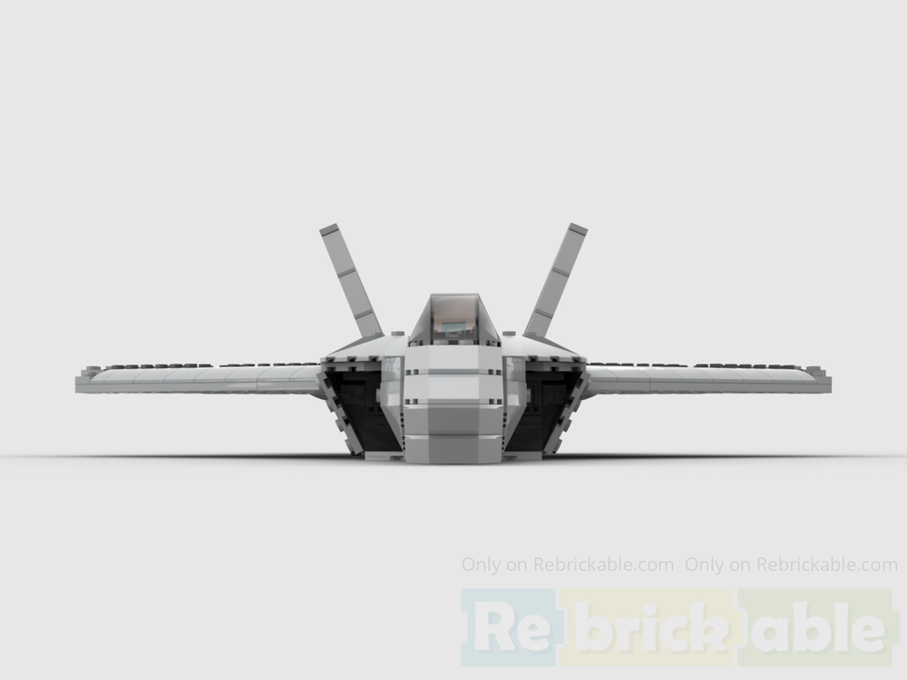 LEGO MOC-233998 Lockheed Martin F-22 Raptor by Spacefarer | Rebrickable ...