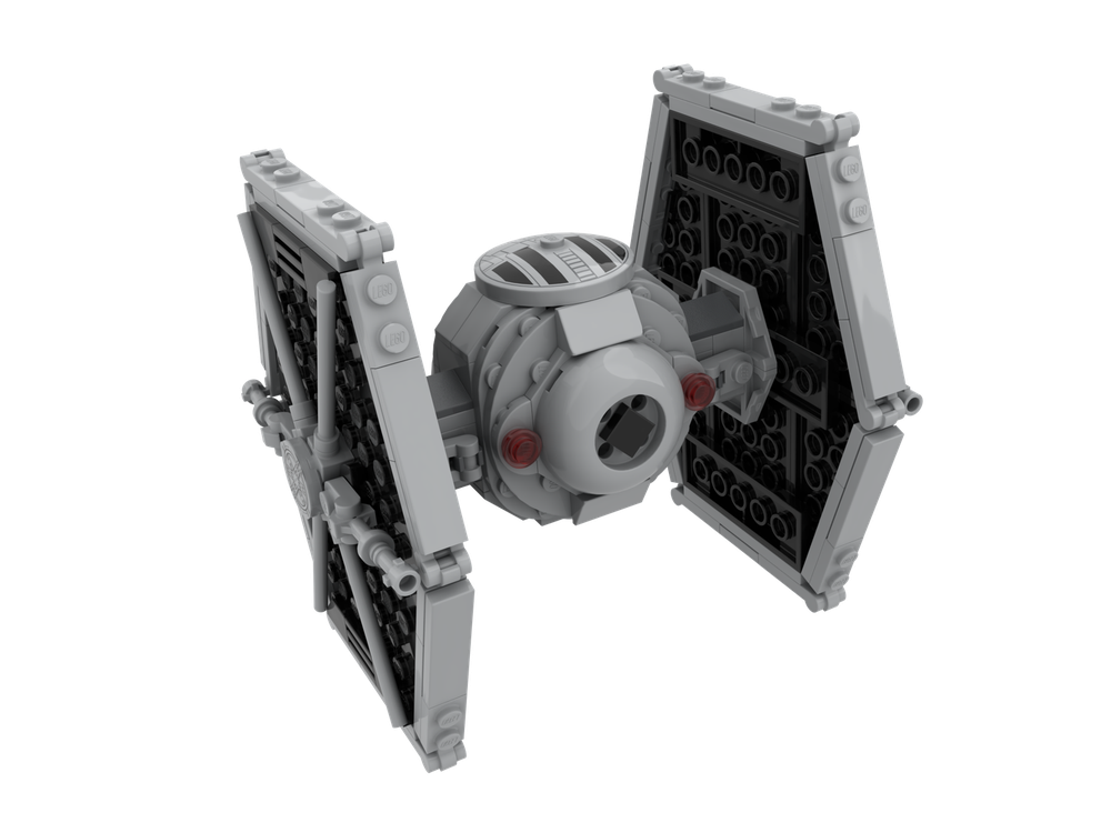 LEGO MOC-234004 Mini Imperial Tie by Jannin Bricks | Rebrickable ...
