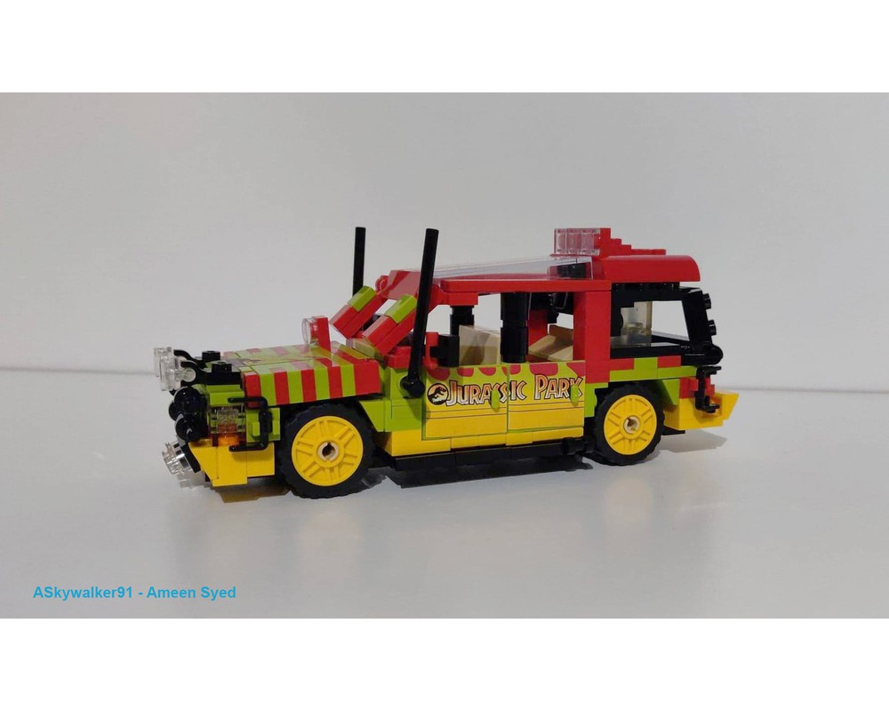 Lego Moc Jurassic Tour Vehicle Moc By Askywalker91 Rebrickable Build With Lego 5793