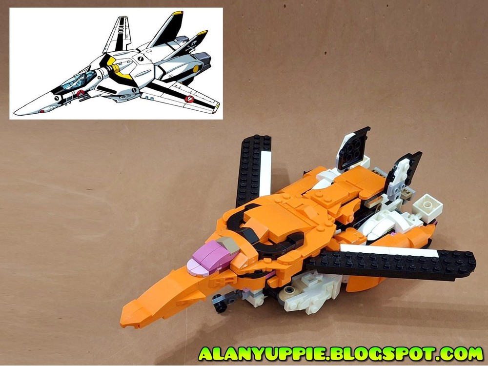LEGO MOC-234175 VF-1 Valkyrie (Macross) / Jetfire (g1 Transformers ...