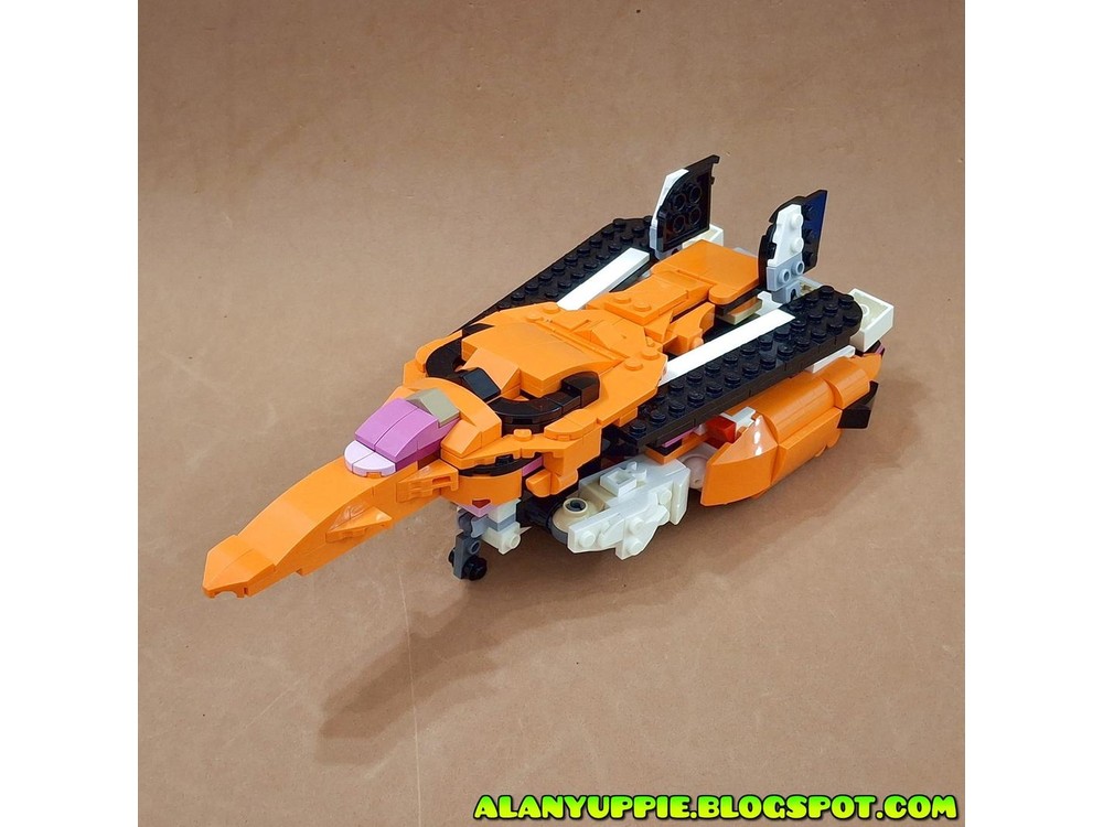 LEGO MOC-234175 VF-1 Valkyrie (Macross) / Jetfire (g1 Transformers ...