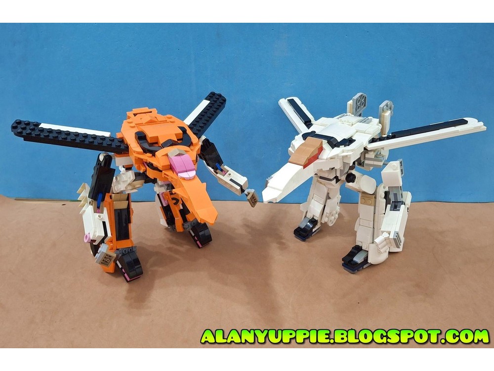 LEGO MOC-234175 VF-1 Valkyrie (Macross) / Jetfire (g1 Transformers ...