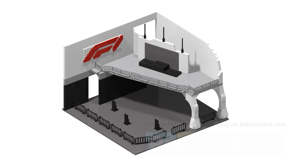 LEGO MOC-234214 Formula 1 Podium display by Bricksideas | Rebrickable ...