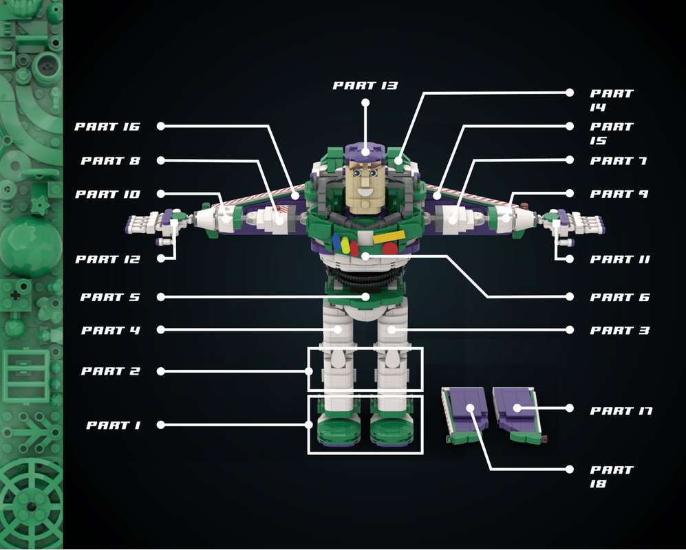 LEGO MOC-234231 SPACE RANGER – Brick-Built Hero by BuzzLightning19 ...
