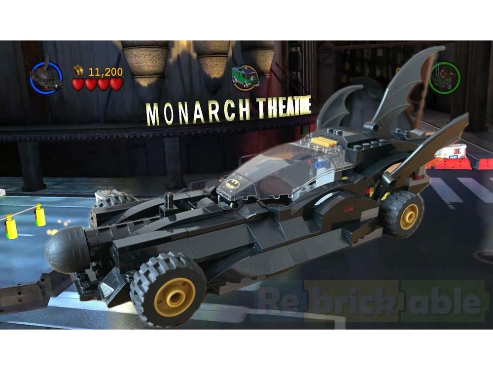 LEGO MOC-234239 Ultimate Batmobile - 7781 + 7786 A lternate Build by ...