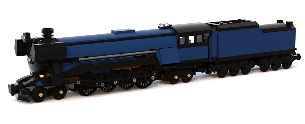 Lego best sale blue train