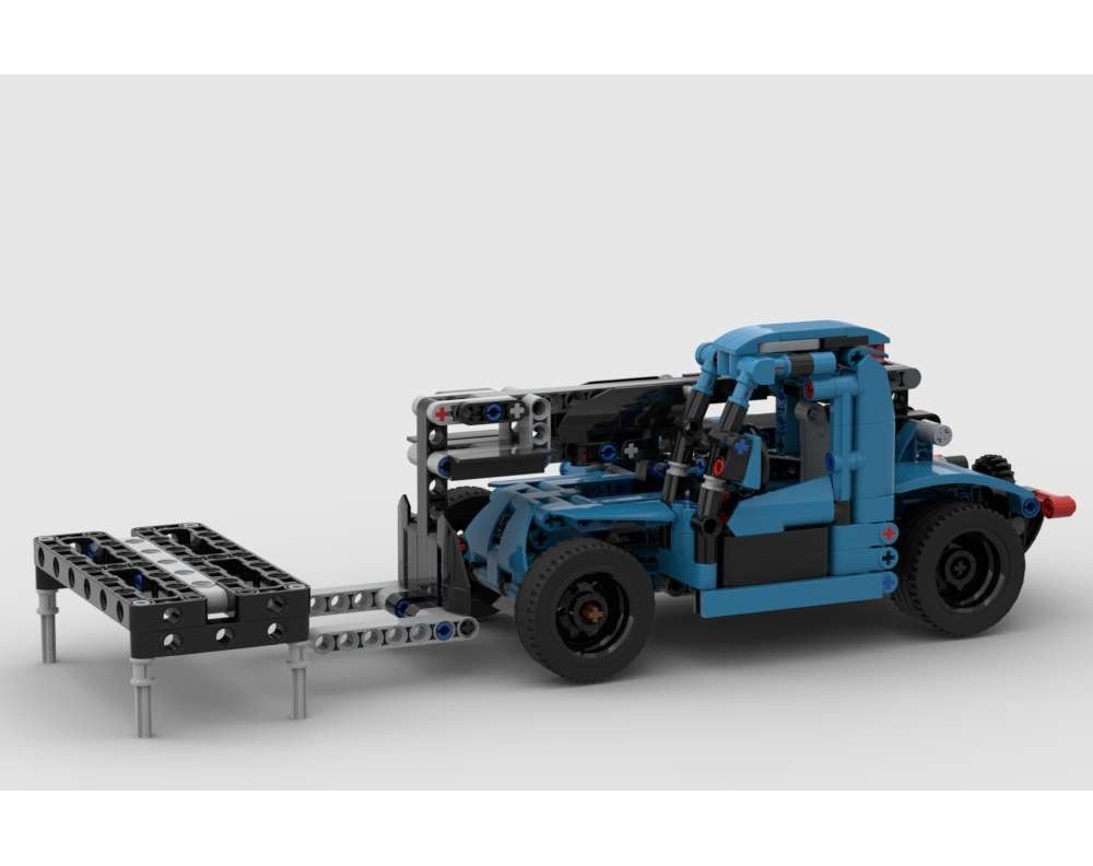 LEGO MOC Telehandler 42217 Alternate Build by ErikGS | Rebrickable ...
