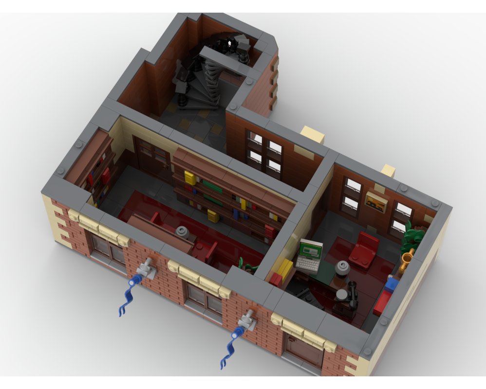 LEGO MOC-234314 Modular - University by Double_U_Bricks | Rebrickable ...