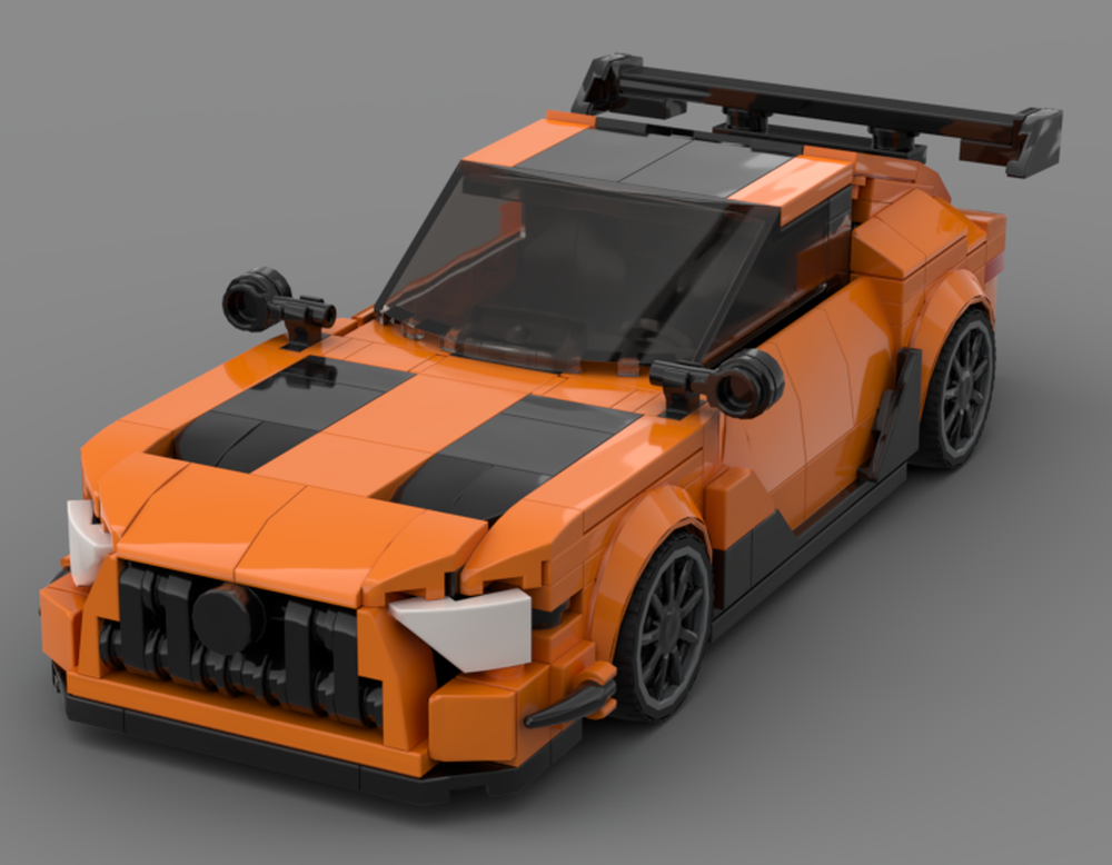 LEGO MOC Mercedes amg gt black series by RacerBricks | Rebrickable