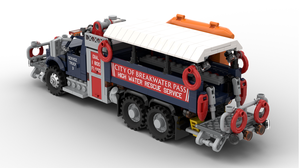 LEGO MOC Chevy C50 High Water Rescue by Yellow.LXF | Rebrickable ...