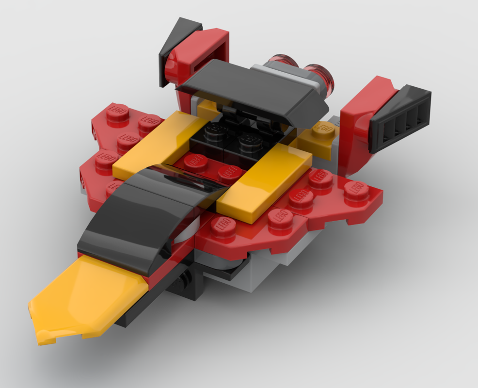LEGO MOC-234362 30691 Fighter Jet by bontragerk | Rebrickable - Build ...