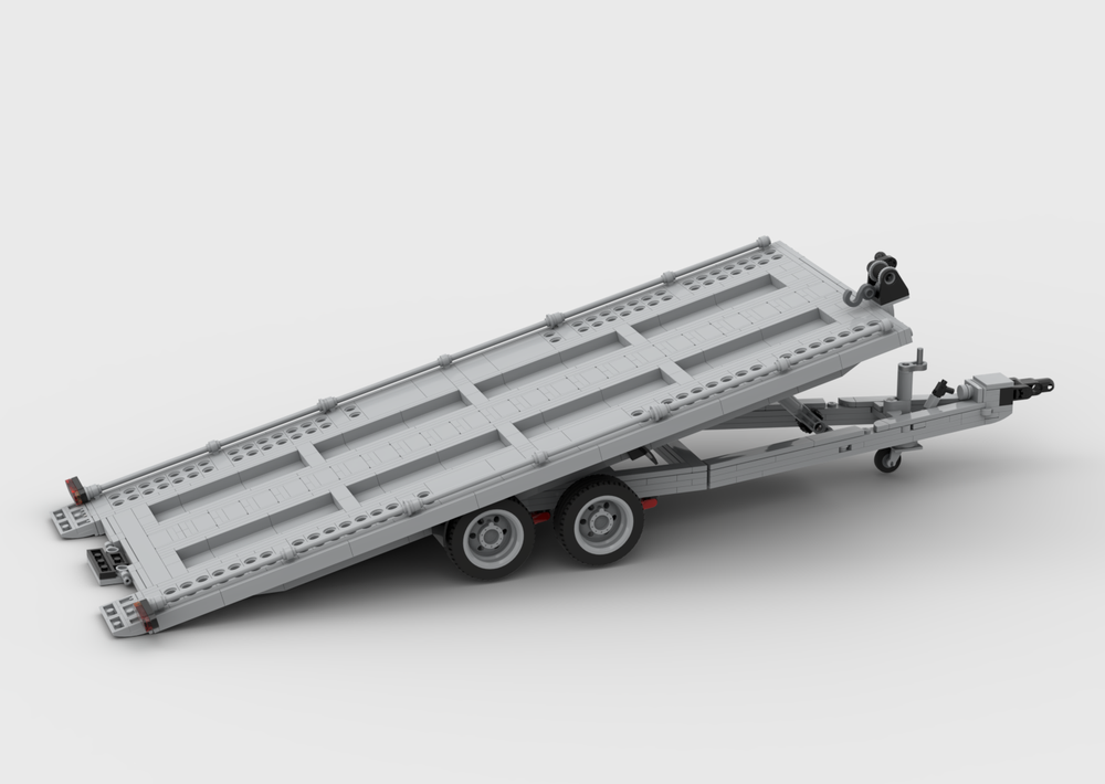 LEGO MOC-234403 Car transport trailer - Landrover size by OwnGaming ...