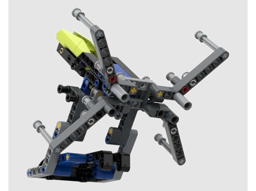 LEGO MOC-234409 T-65 XWing with stand 42164 Alternate Build by