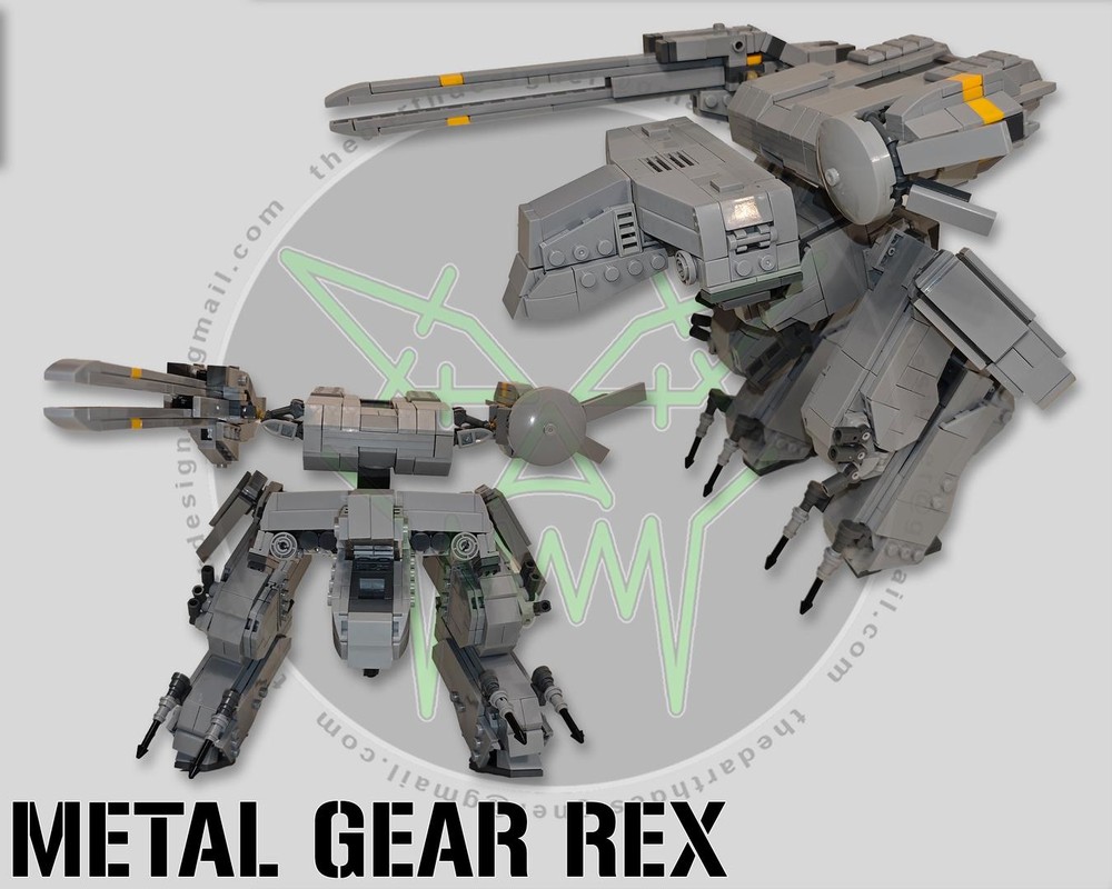 LEGO MOC-234425 Metal Gear Solid| METAL GEAR REX - 1:70 Scale by ...