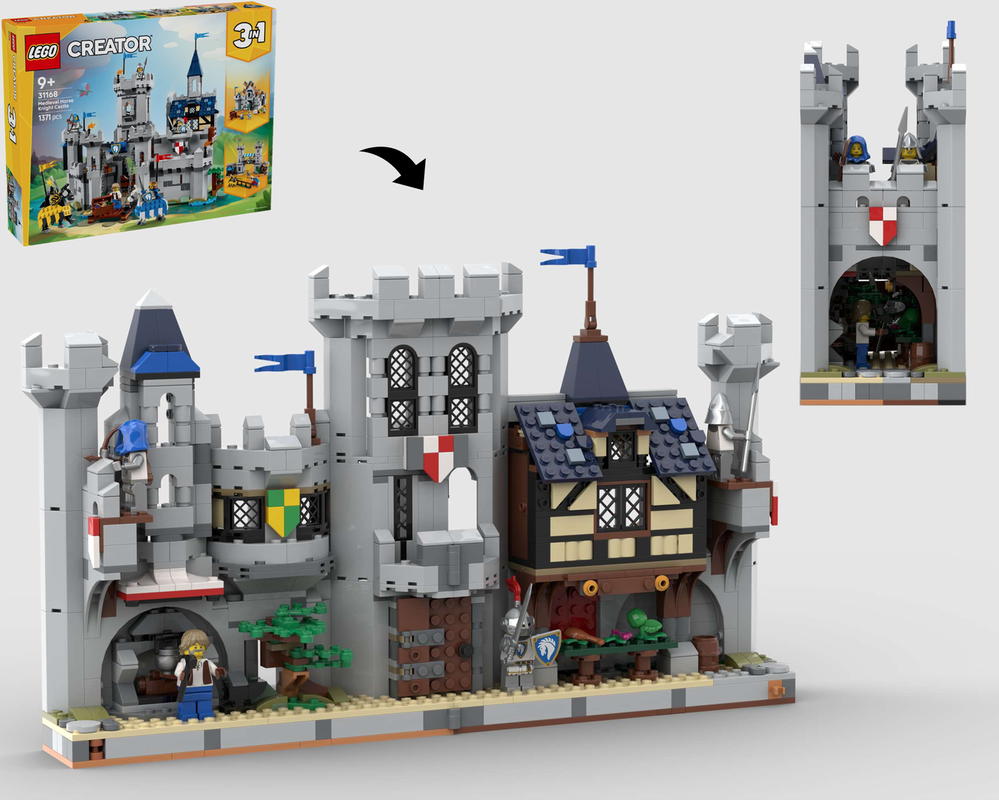 Medieval Town Book Nook