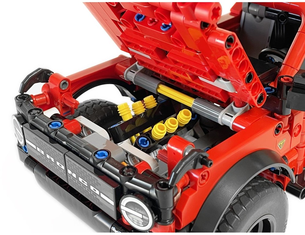 LEGO MOC-234447 42213 Ford Bronco SUV RC MOD for Power Function