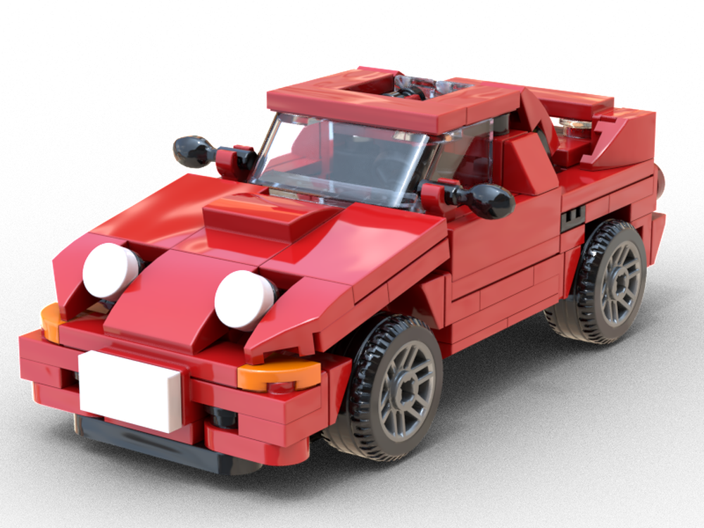 LEGO MOC Autozam AZ-1 Mazdaspeed by BowTiedTurismo | Rebrickable