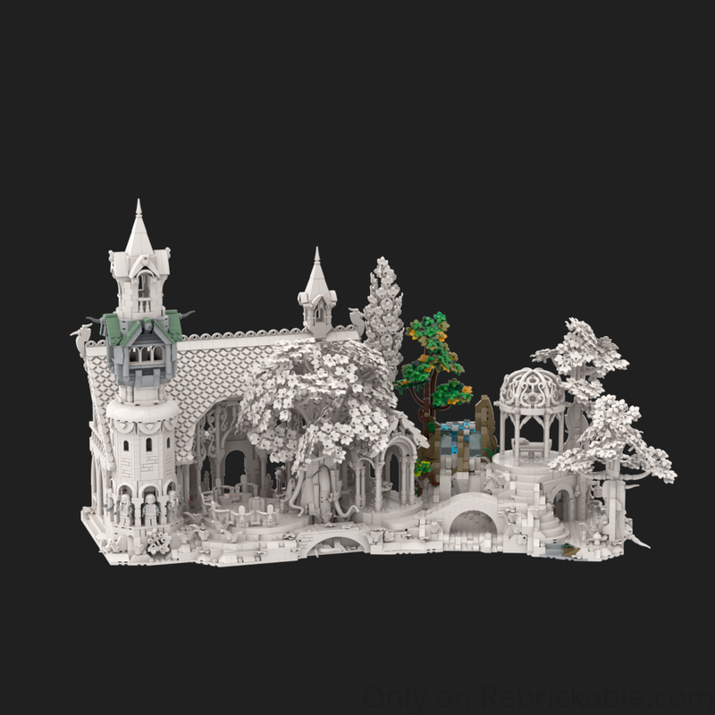 LEGO MOC-234524 Rivendell Expansion by rebelnili | Rebrickable - Build ...